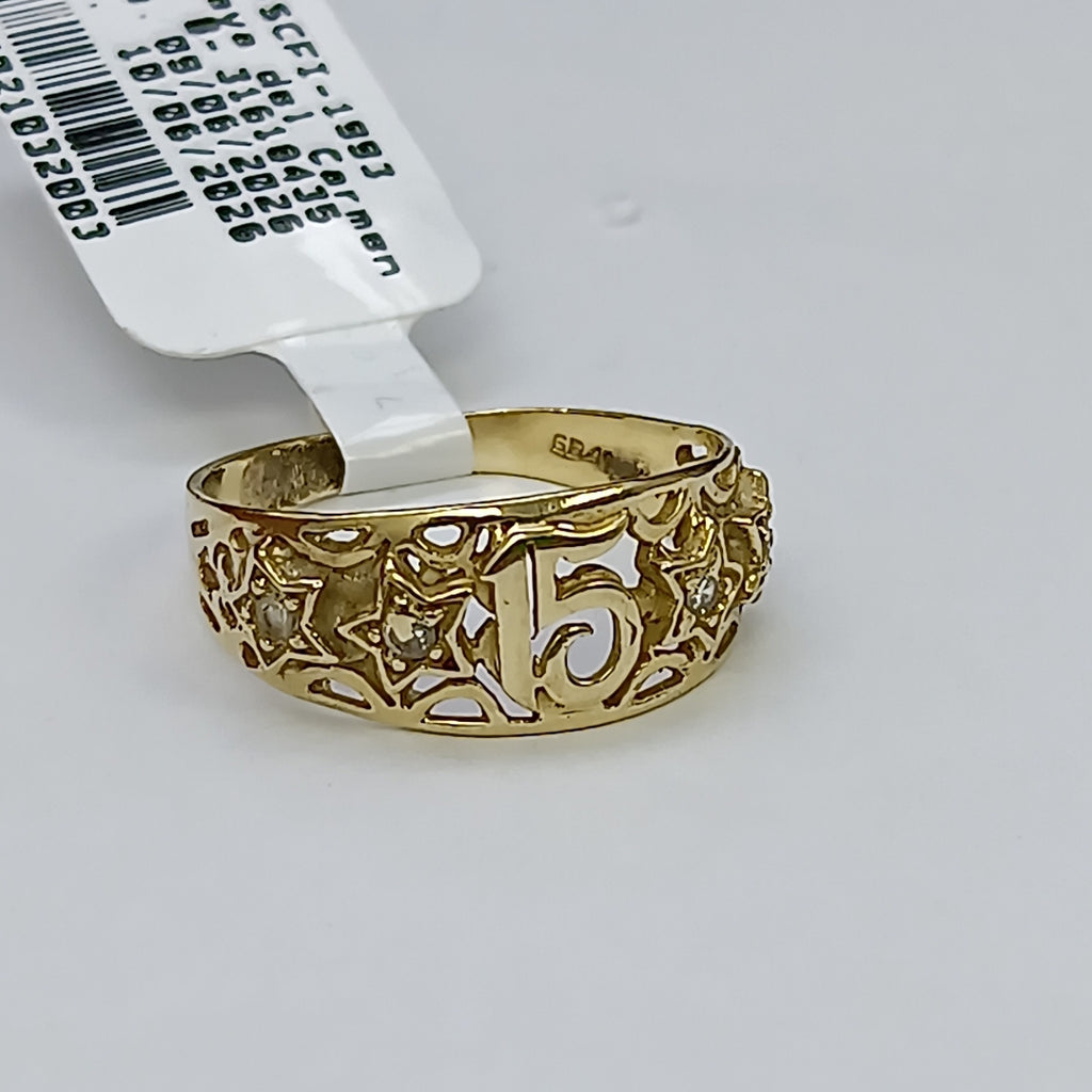 ANILLITO ORO 10 K 1.8 GRMS (SEMINUEVO)