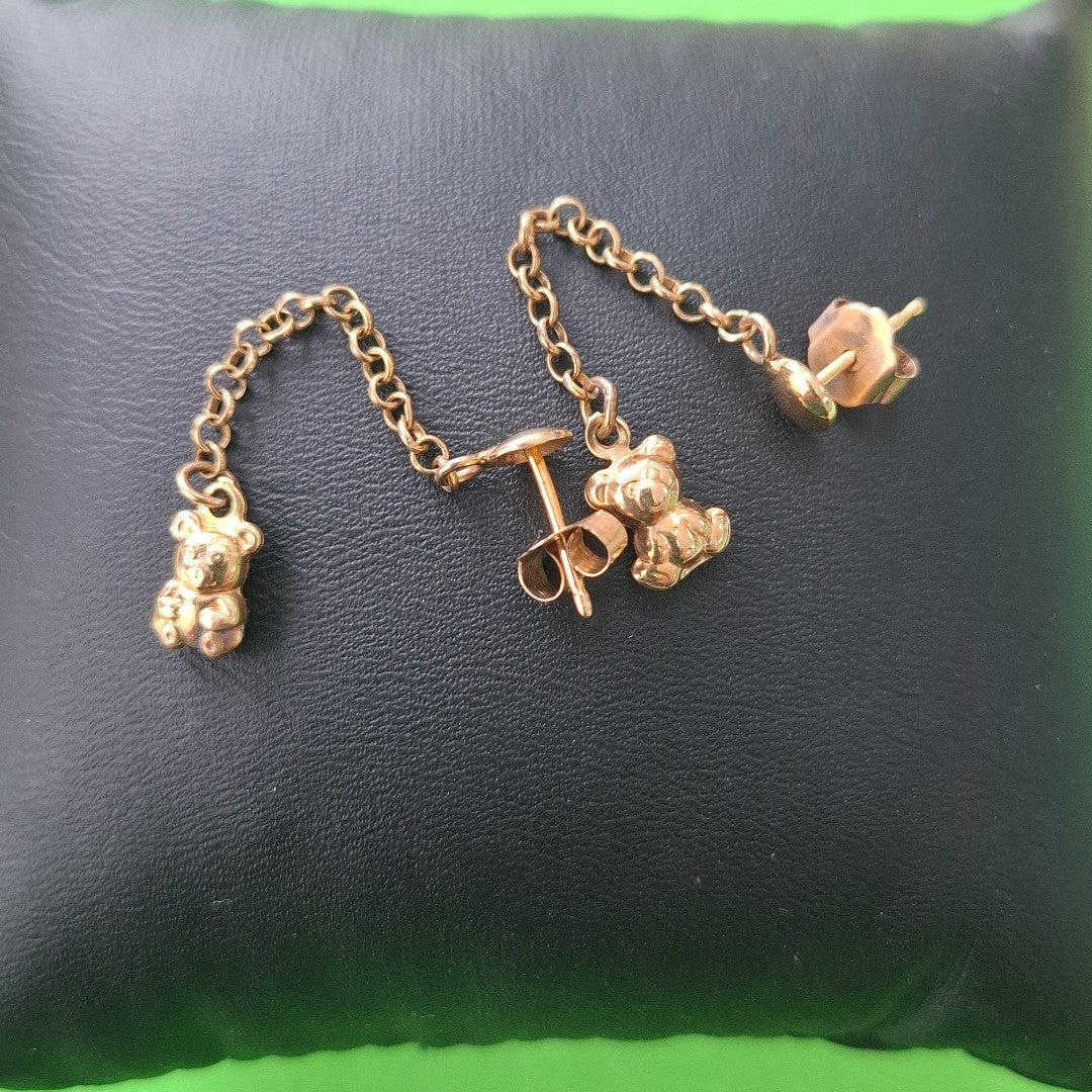 ARETES PAR ORO 10 K 2,00 GRMS (SEMINUEVO)
