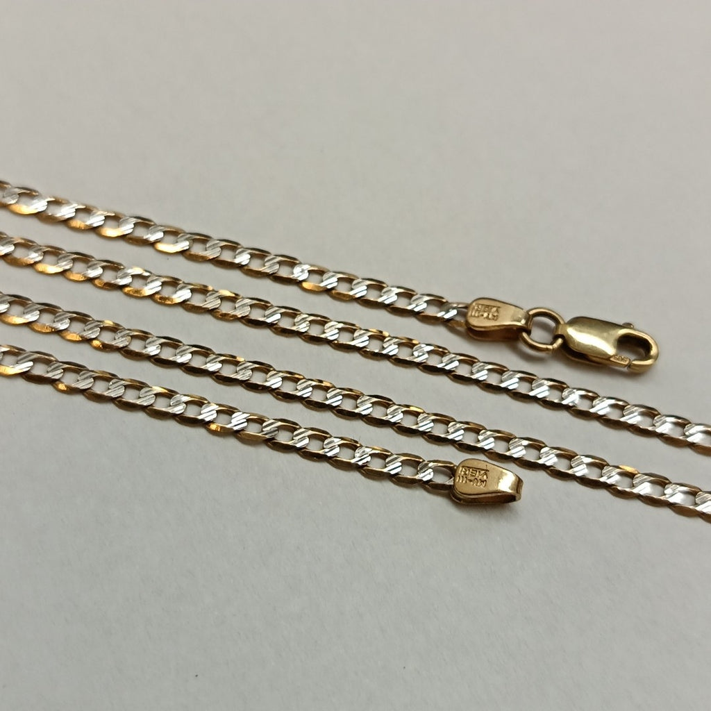 CADENA ORO, RODIADO 14 K 4.2 GRMS (SEMINUEVO)