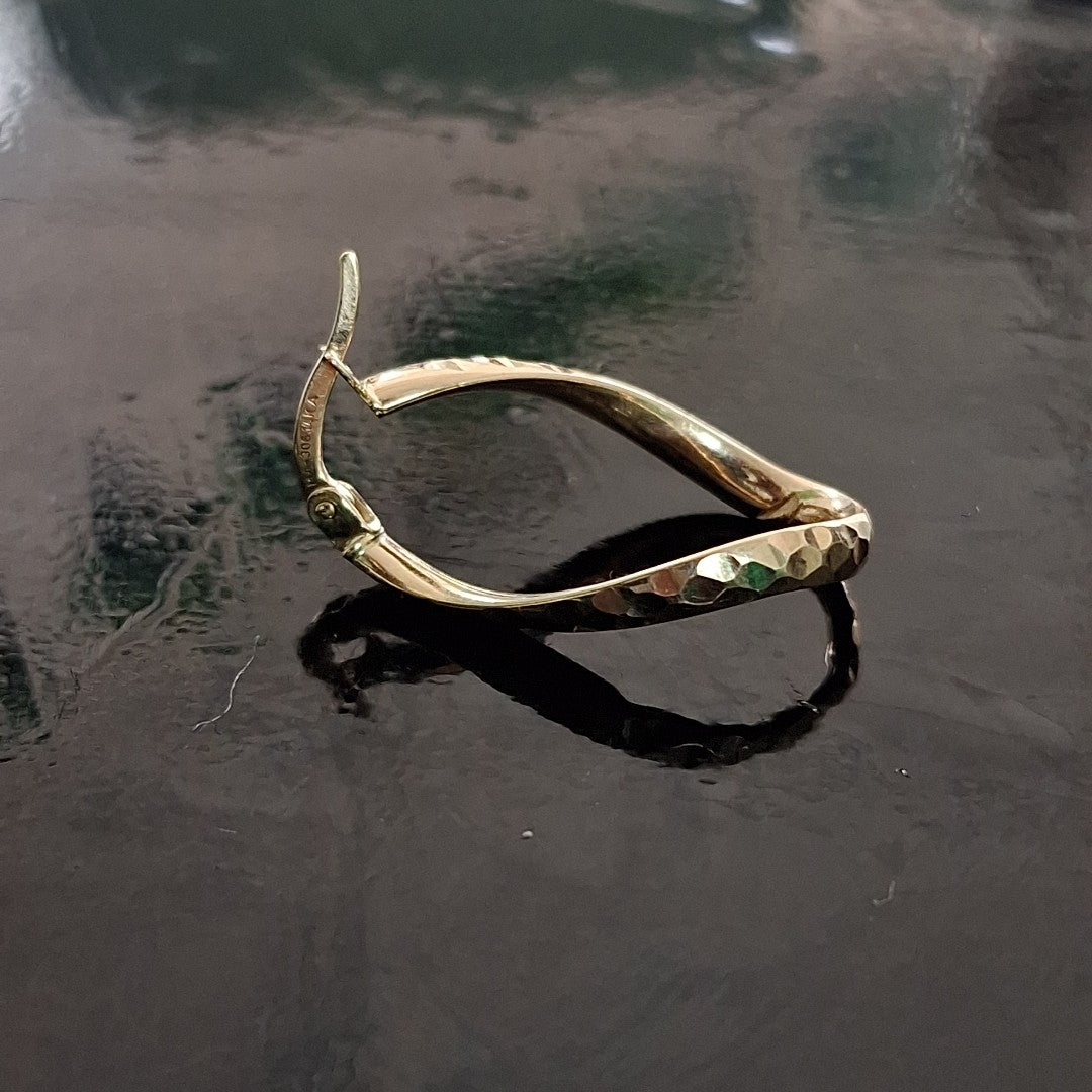 ARRACADAS PAR ORO 14 K 4 GRMS (SEMINUEVO)