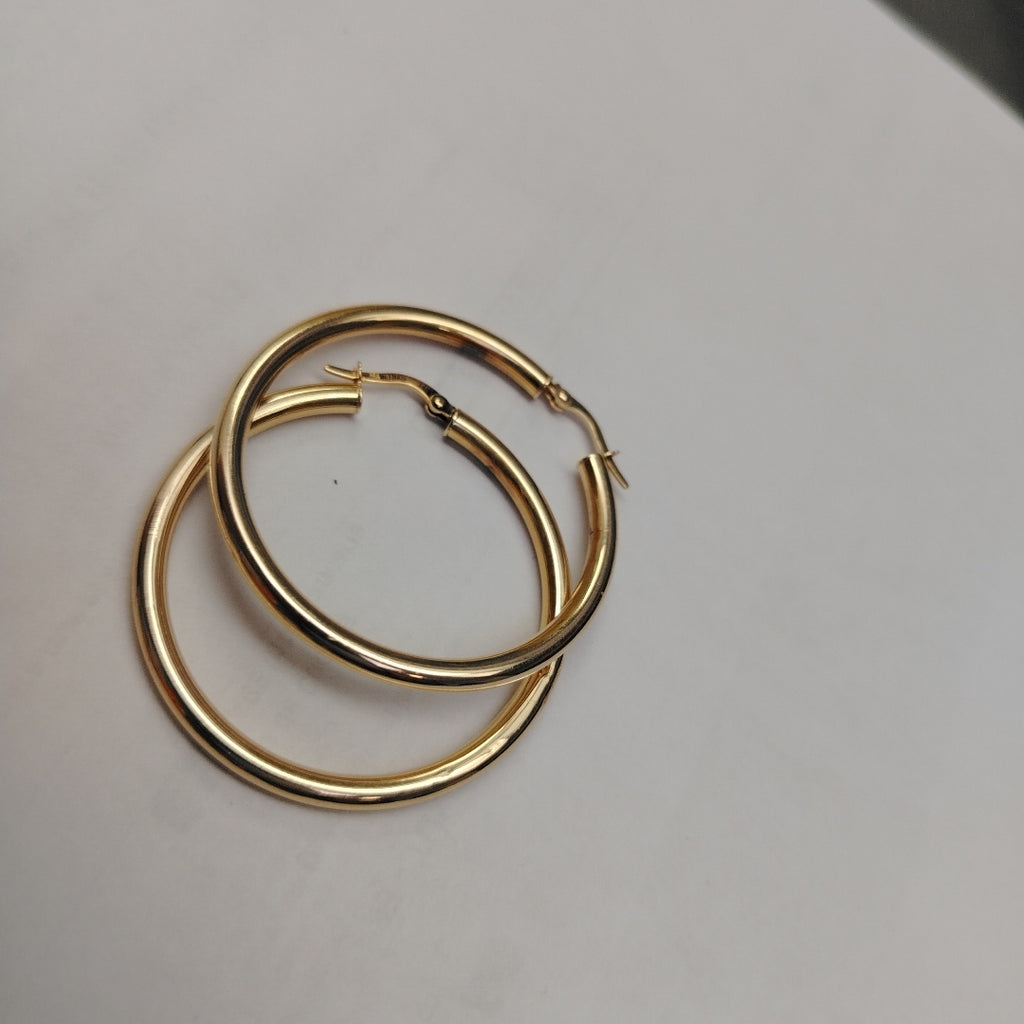 ARRACADAS PAR ORO 14 K 3.3 GRMS (SEMINUEVO)