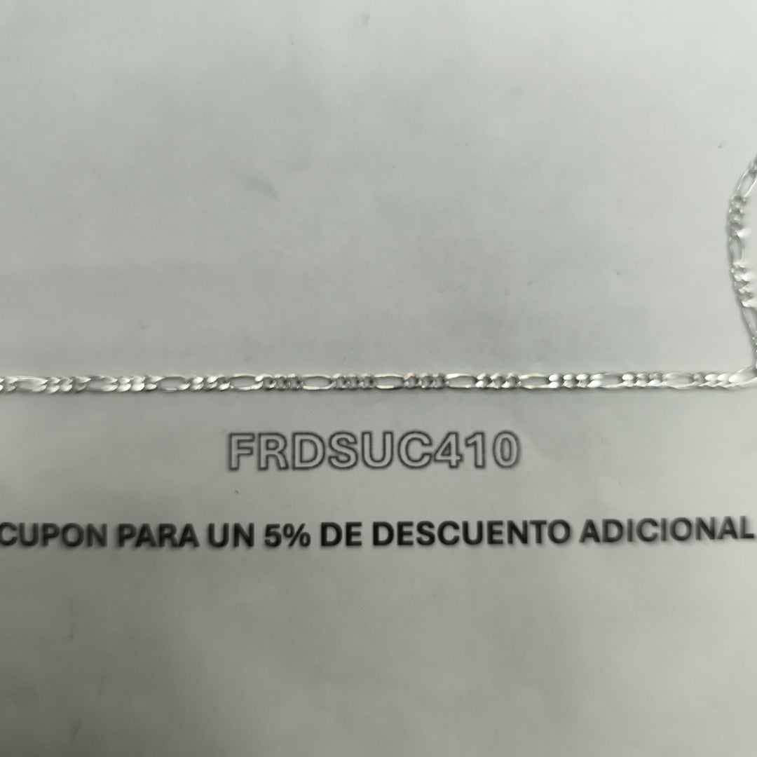 CADENA PLATA 4,90 GRMS (SEMINUEVO)