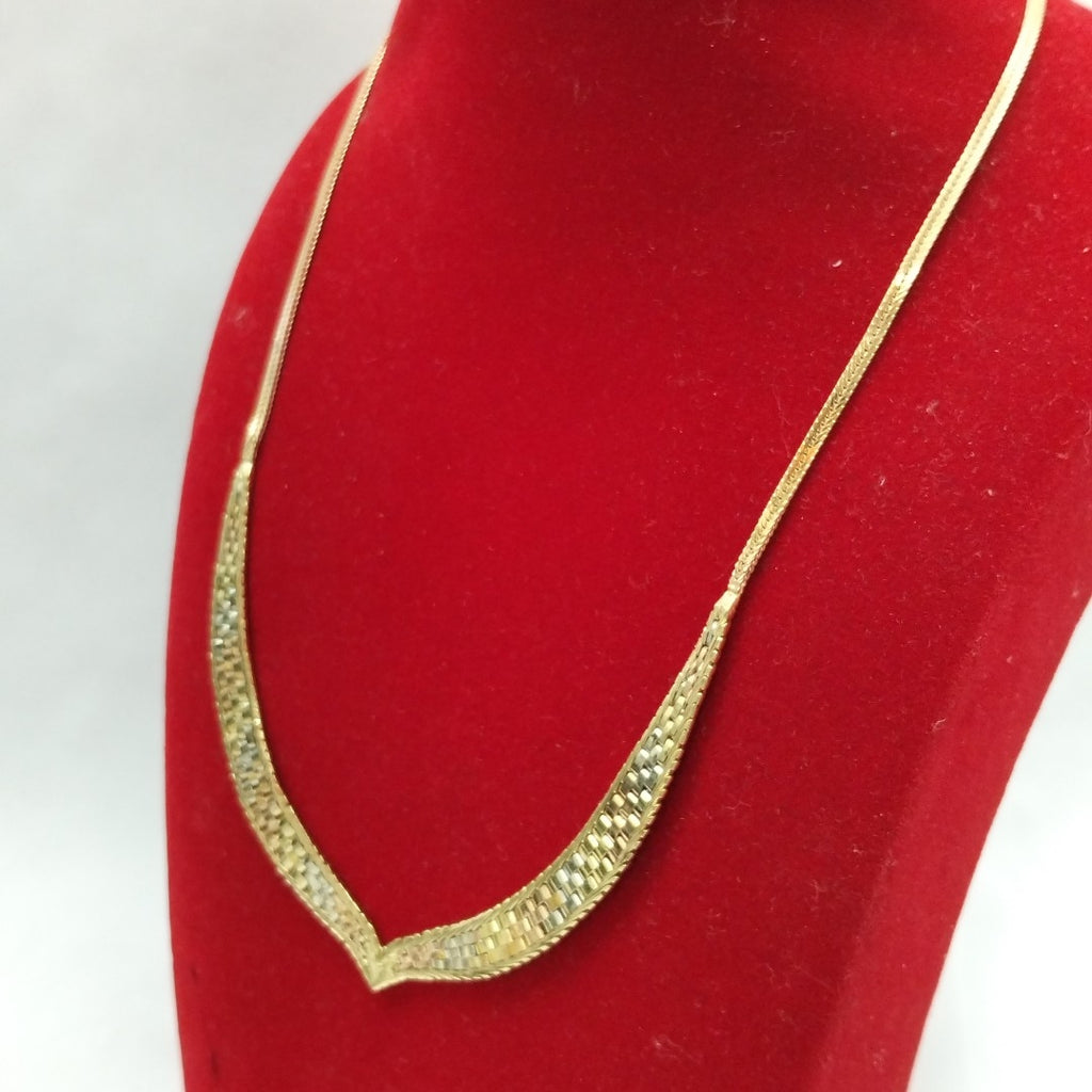 GARGANTILLA ORO,ORO COMBINADO 10 K 11,80 GRMS (SEMINUEVO)