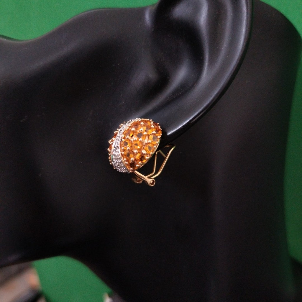ARETES PAR ORO 14 K 8.1 GRMS (SEMINUEVO)