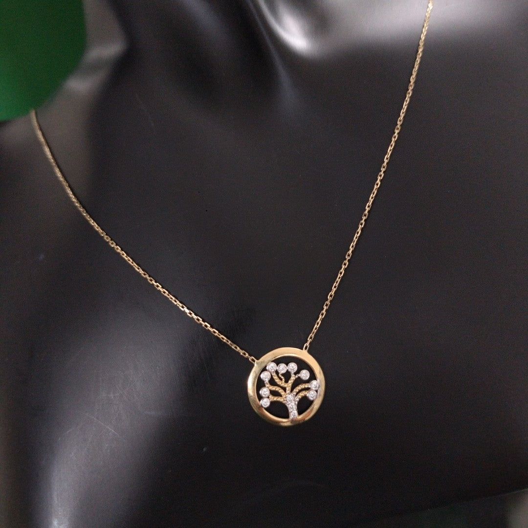 CADENA, DIJE ORO 10 K 1.9 GRMS (SEMINUEVO)