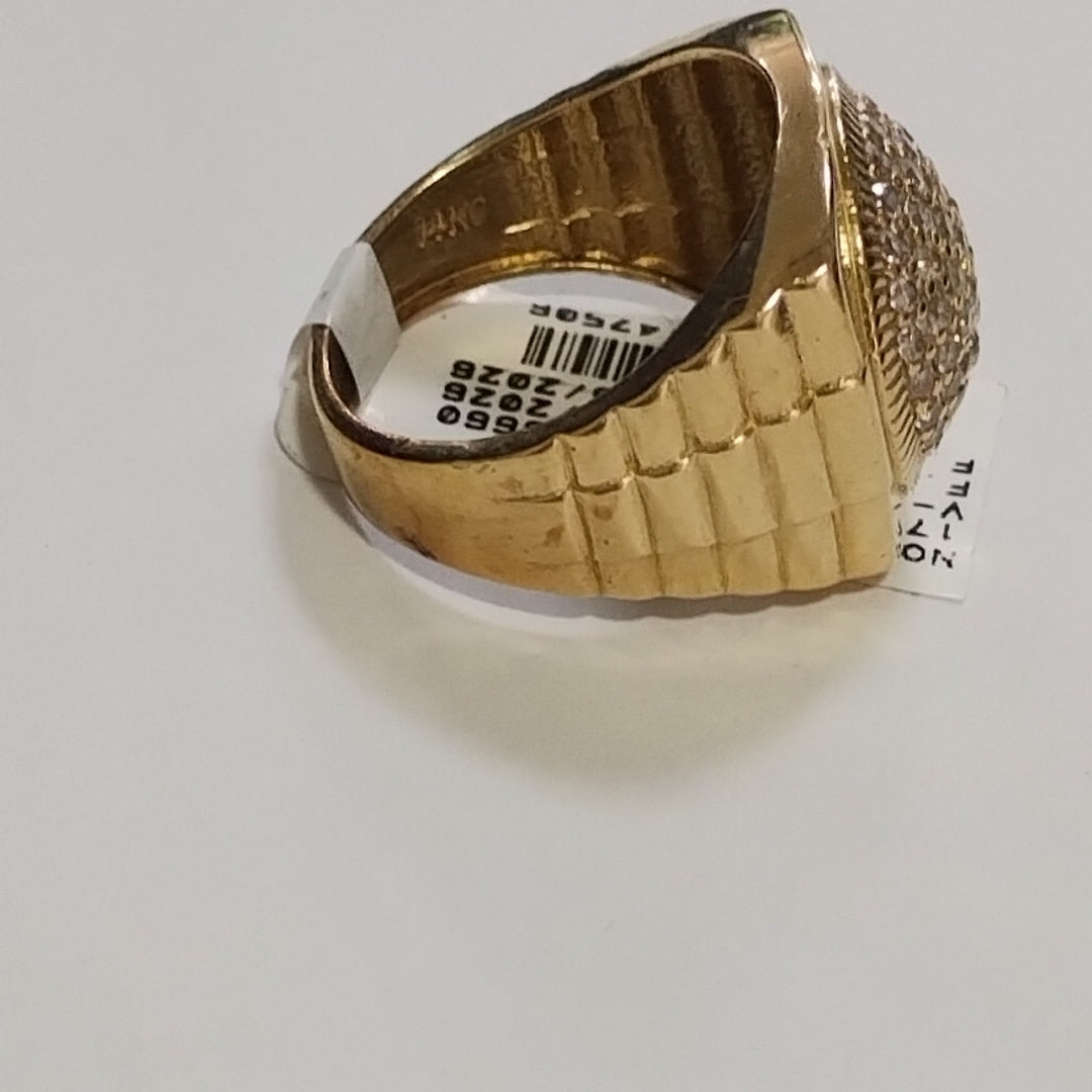 ANILLO ORO 14 K 11 GRMS (SEMINUEVO)