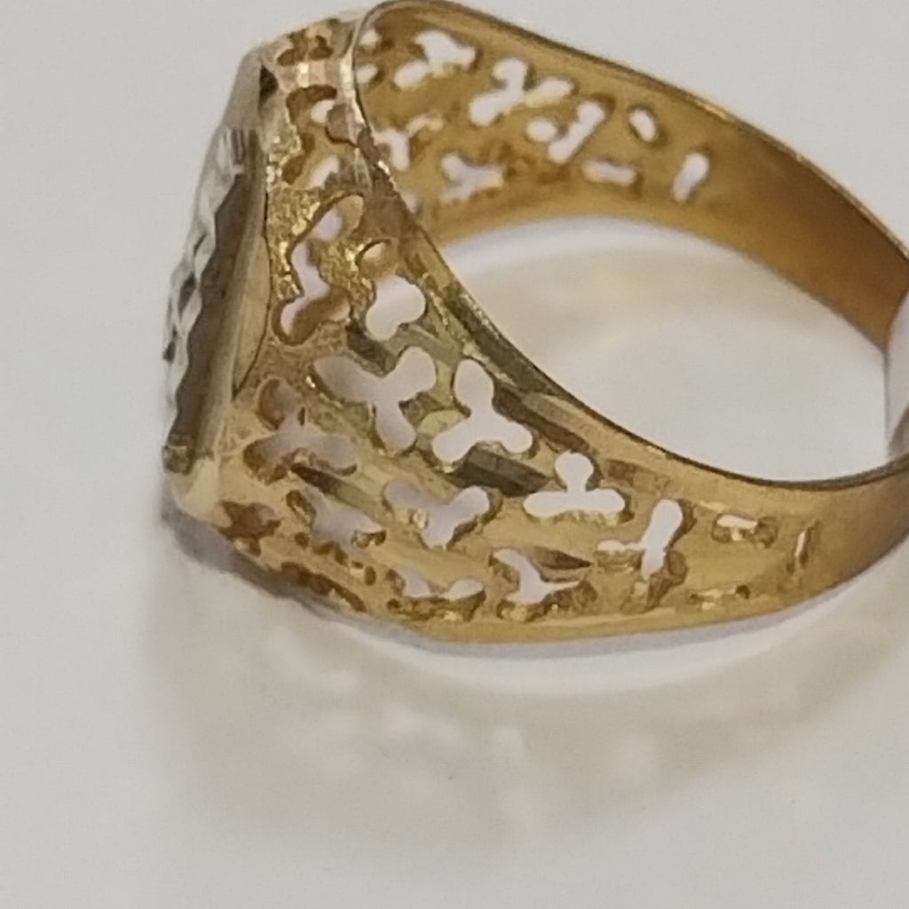ANILLO ORO 10 K 3,40 GRMS (SEMINUEVO)