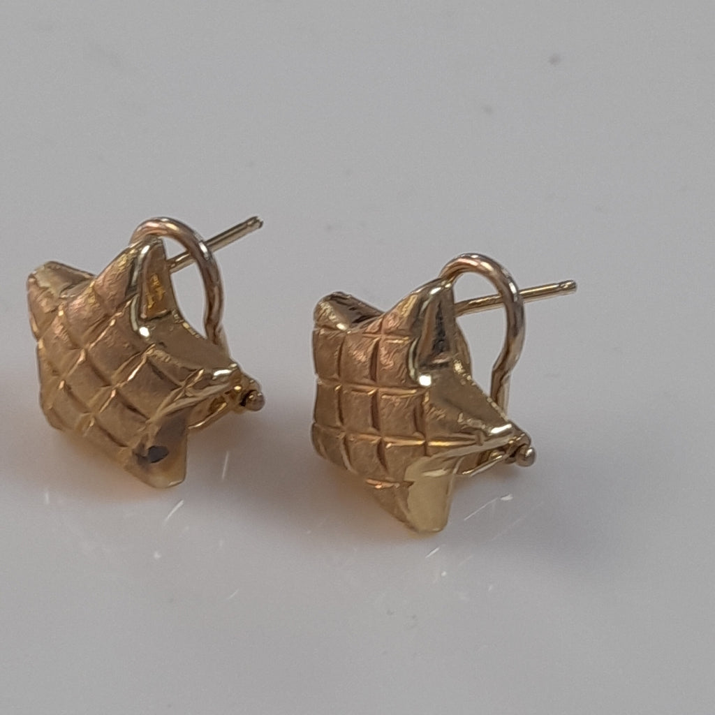 ARETES PAR ORO 14 K 4,40 GRMS (SEMINUEVO)