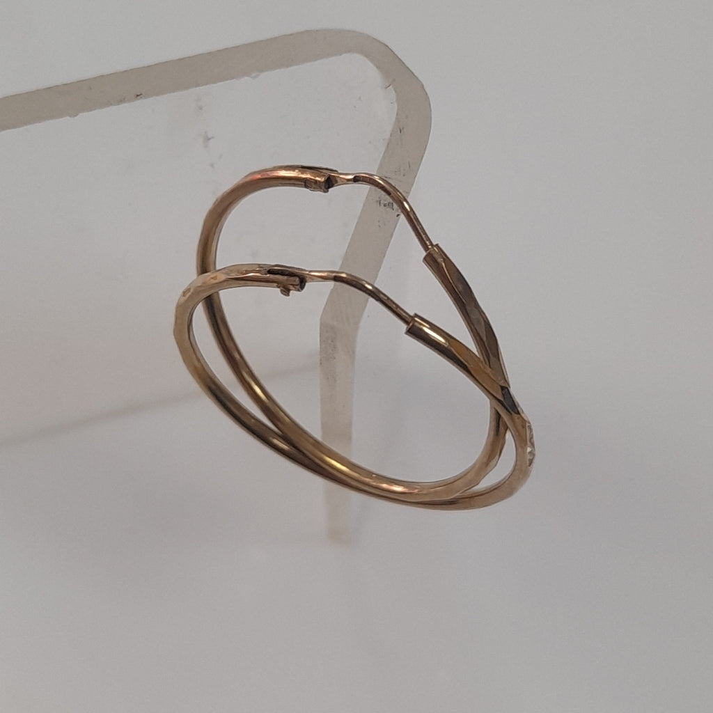 ARRACADAS PAR ORO 8 K 1,80 GRMS (SEMINUEVO)