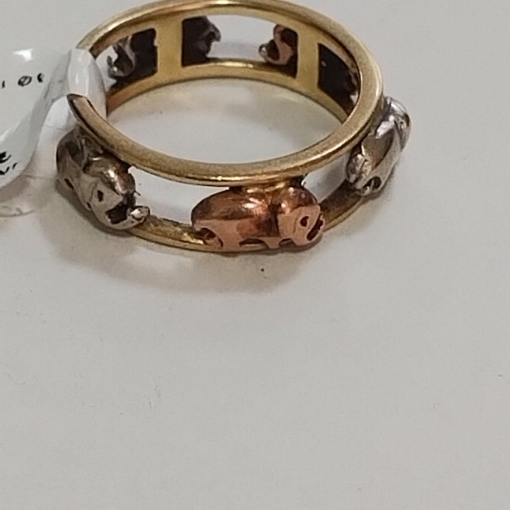 ANILLO ORO 14 K 3,90 GRMS (SEMINUEVO)