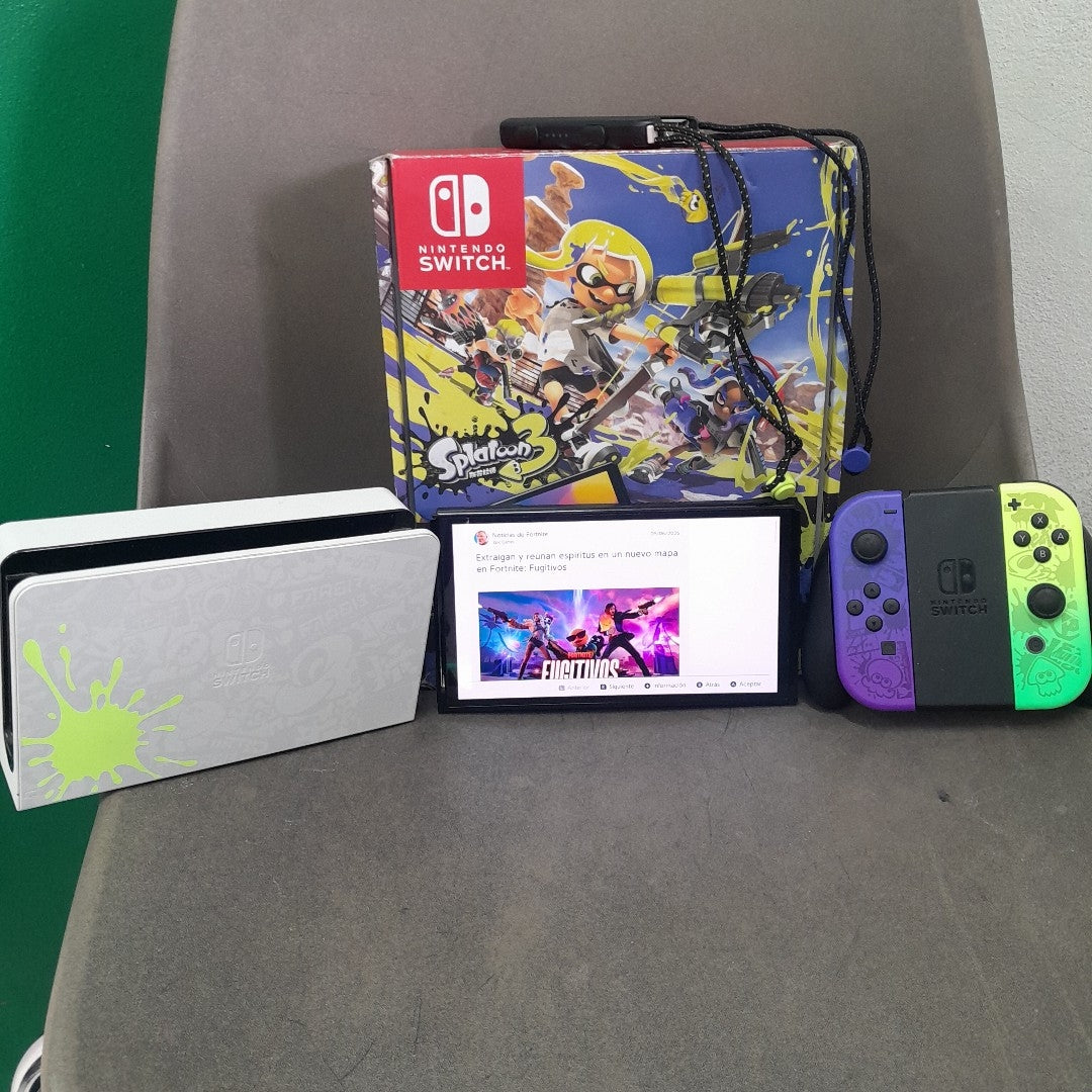 CONSOLA DE VIDEOJUEGO NINTENDO SWITCH OLED 64 GB (SEMINUEVO)