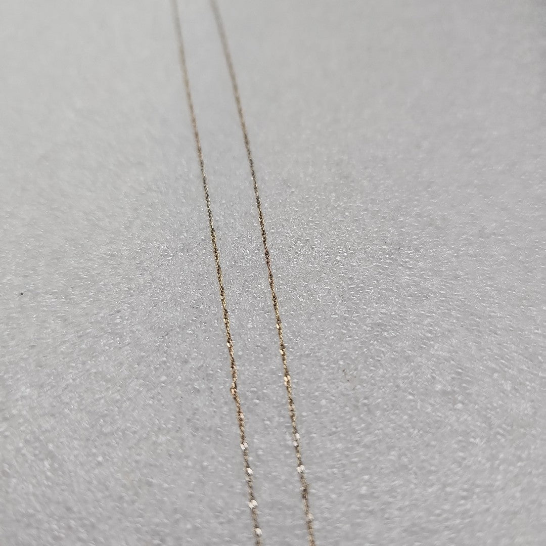 CADENA ORO 14 K 1.3 GRMS (SEMINUEVO)
