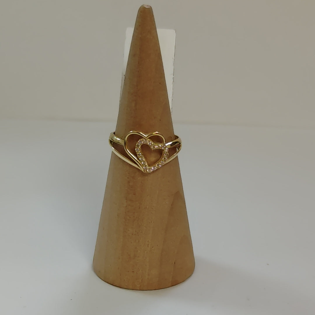 ANILLOS DAMA ORO 14K 2 (NUEVO)