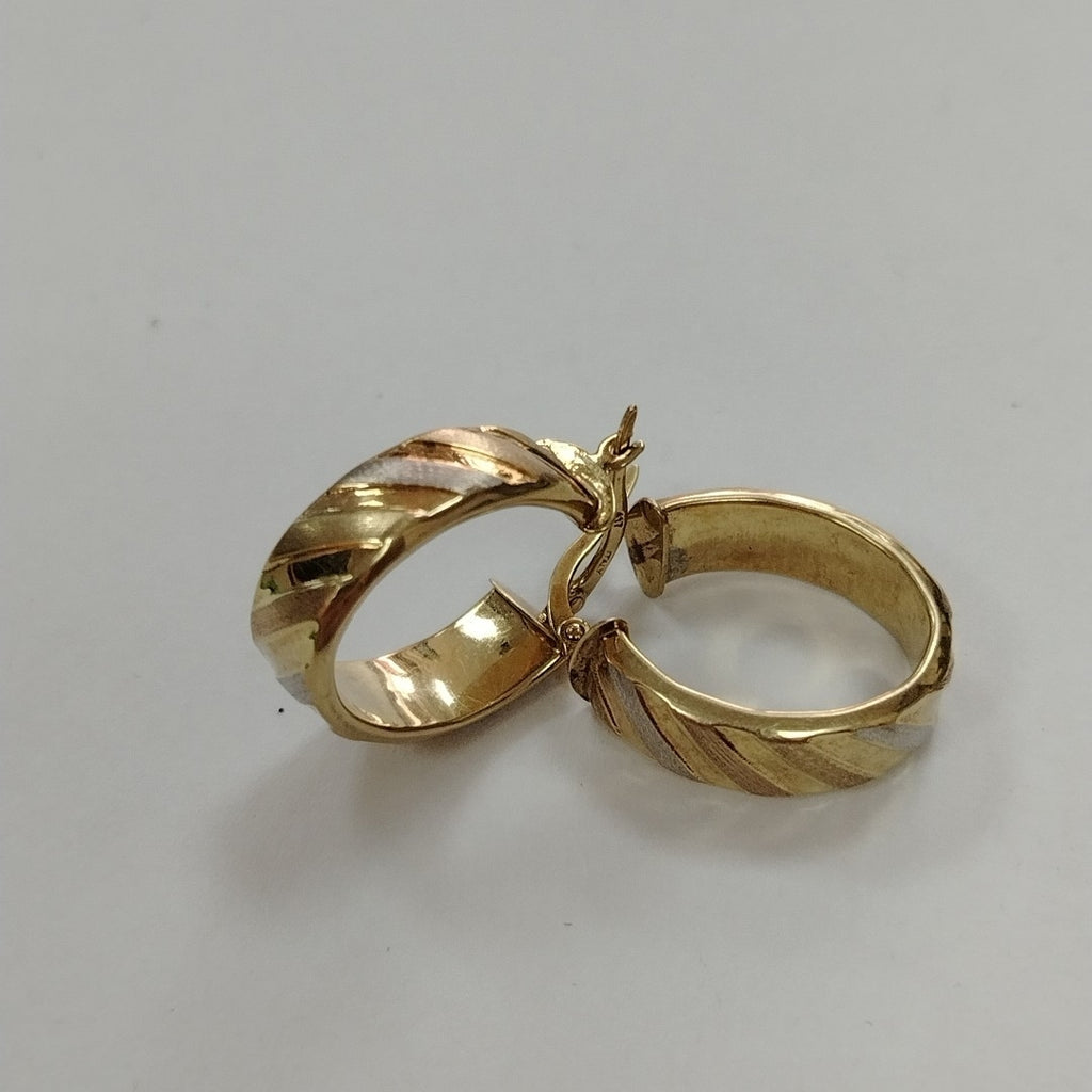 ARRACADAS PAR ORO 10 K 2.8 GRMS (SEMINUEVO)