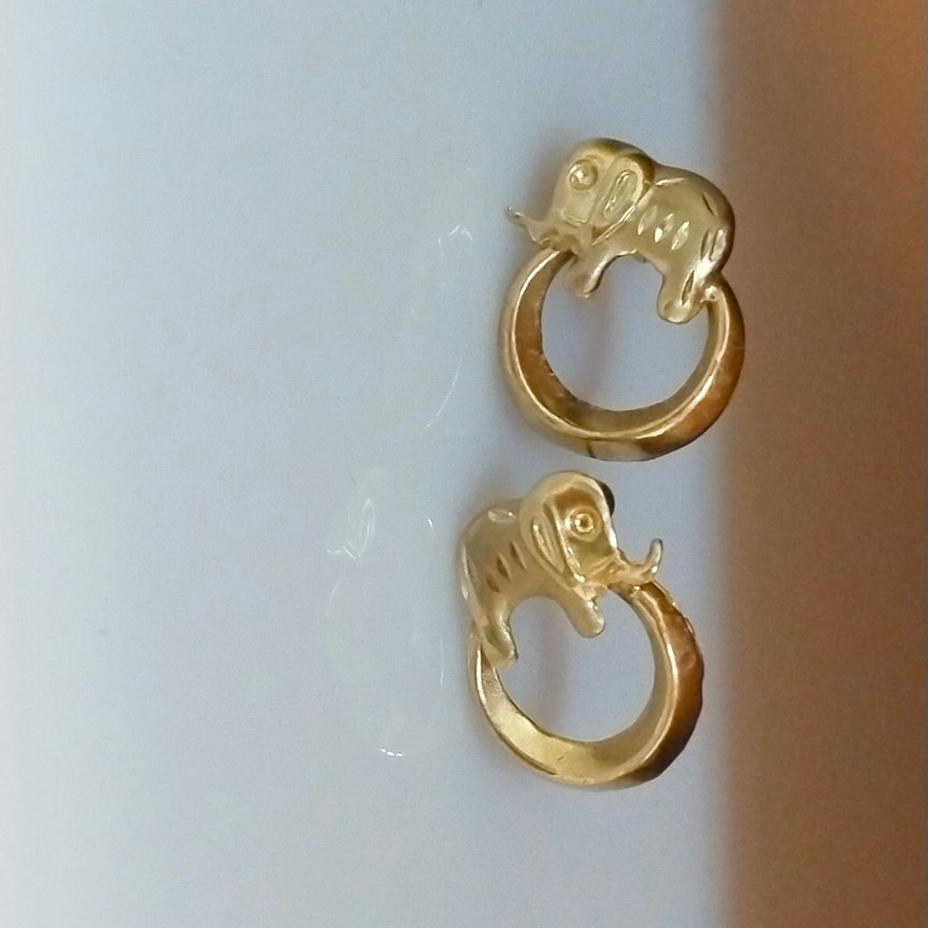ARETES PAR ORO 10 K 0.5 GRMS (SEMINUEVO)