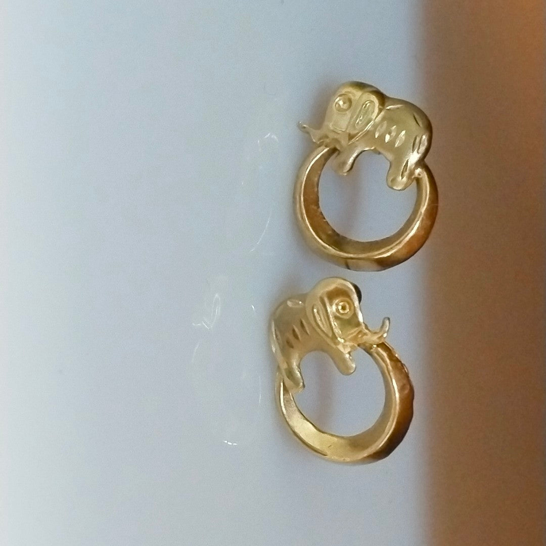 ARETES PAR ORO 10 K 0.5 GRMS (SEMINUEVO)