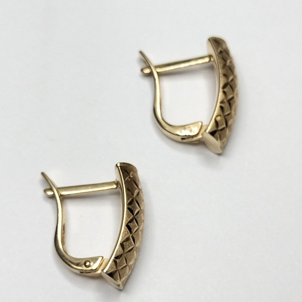ARETES PAR ORO 14 K 2.3 GRMS (SEMINUEVO)