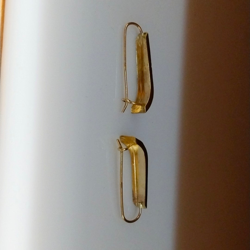 ARETES PAR ORO 10 K 1,20 GRMS (SEMINUEVO)