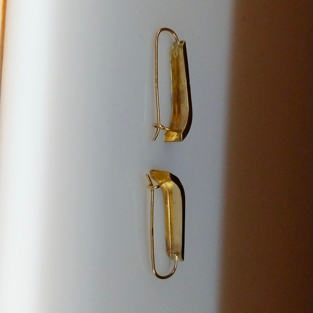 ARETES PAR ORO 10 K 1,20 GRMS (SEMINUEVO)