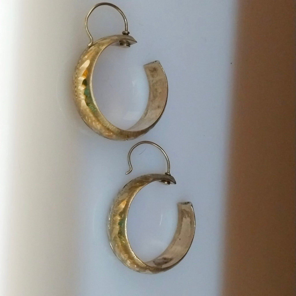 ARRACADAS PAR ORO 10 K 3.3 GRMS (SEMINUEVO)