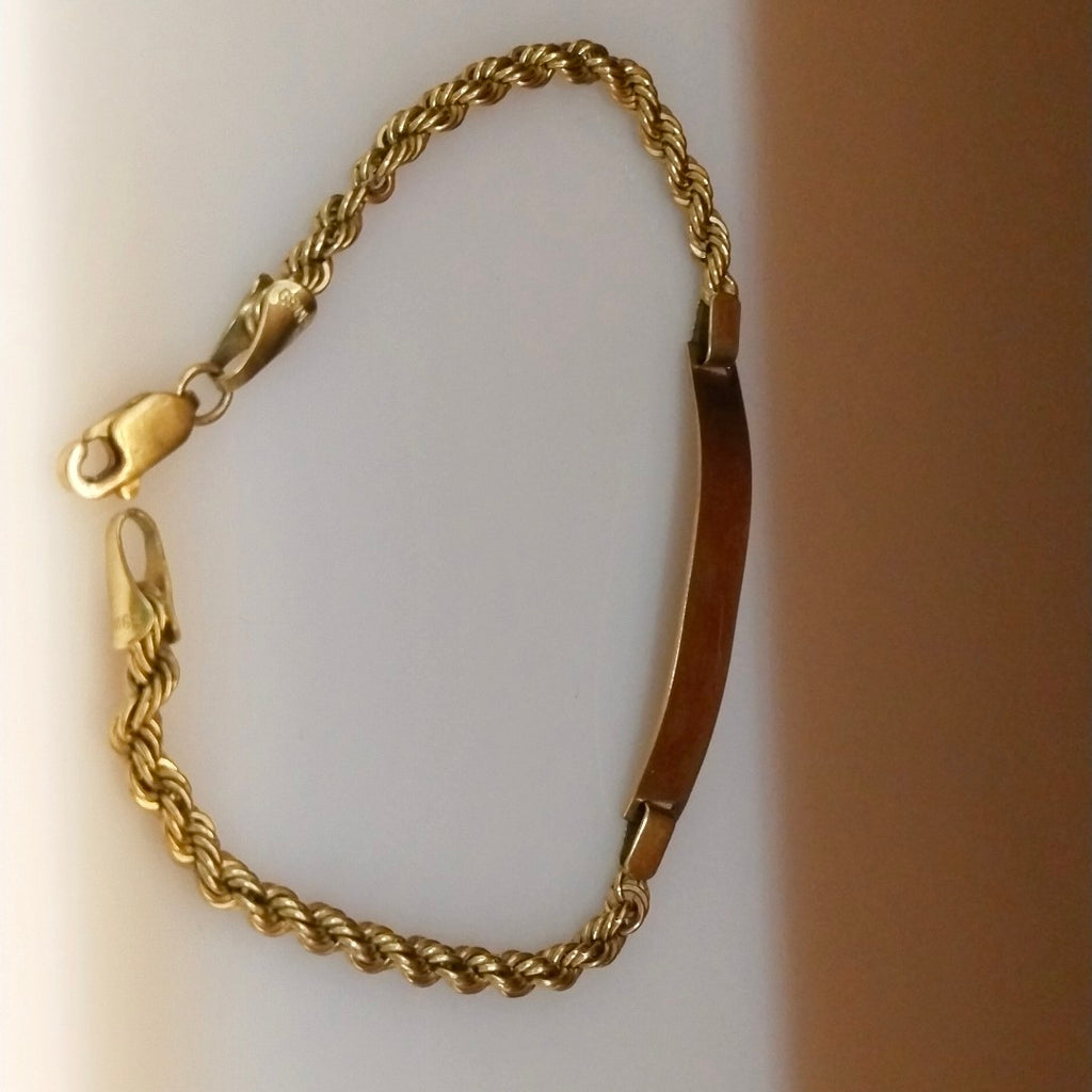 ESCLAVA ORO 10 K 3.7 GRMS (SEMINUEVO)
