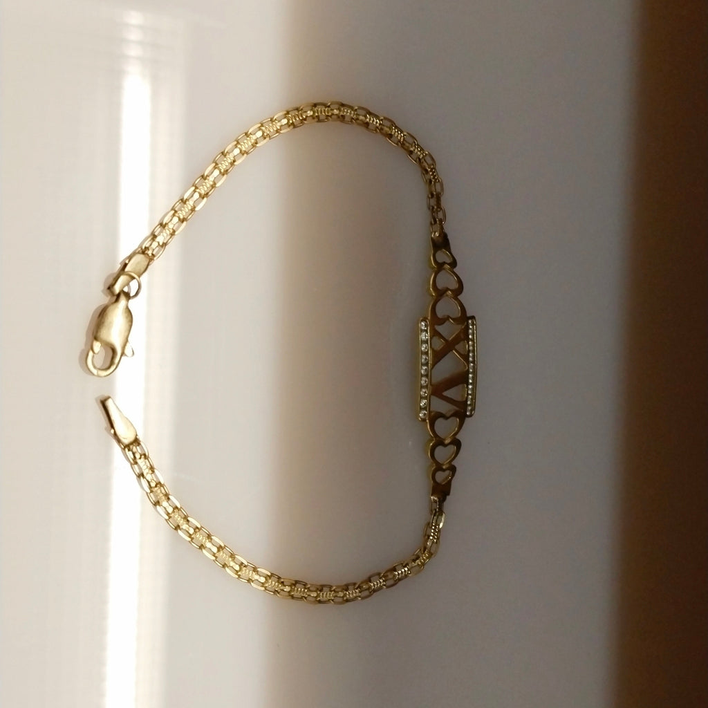 ESCLAVA ORO 10 K 3 GRMS (SEMINUEVO)