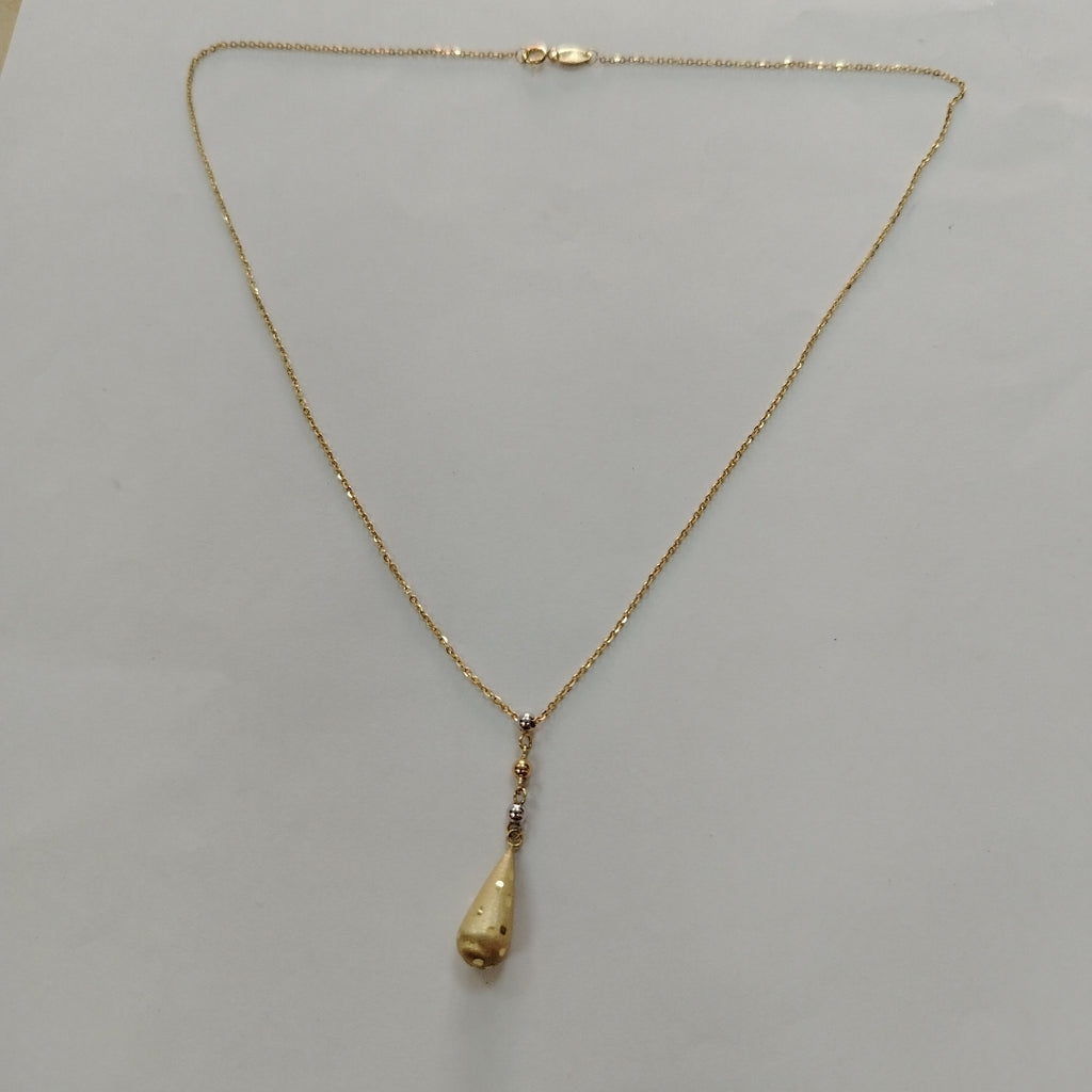 GARGANTILLA ORO 14 K 2.3 GRMS (SEMINUEVO)