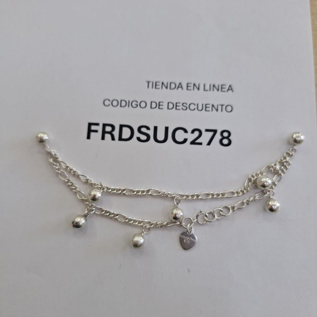 PULSERA PLATA 8,80 GRMS (SEMINUEVO)