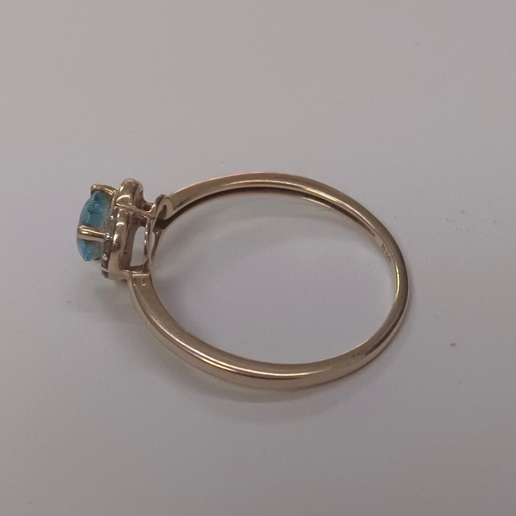 ANILLO ORO 14 K 1,90 GRMS (SEMINUEVO)