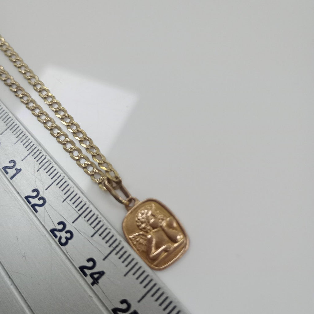 CADENA, DIJE ORO 10 K 4.8 GRMS (SEMINUEVO)