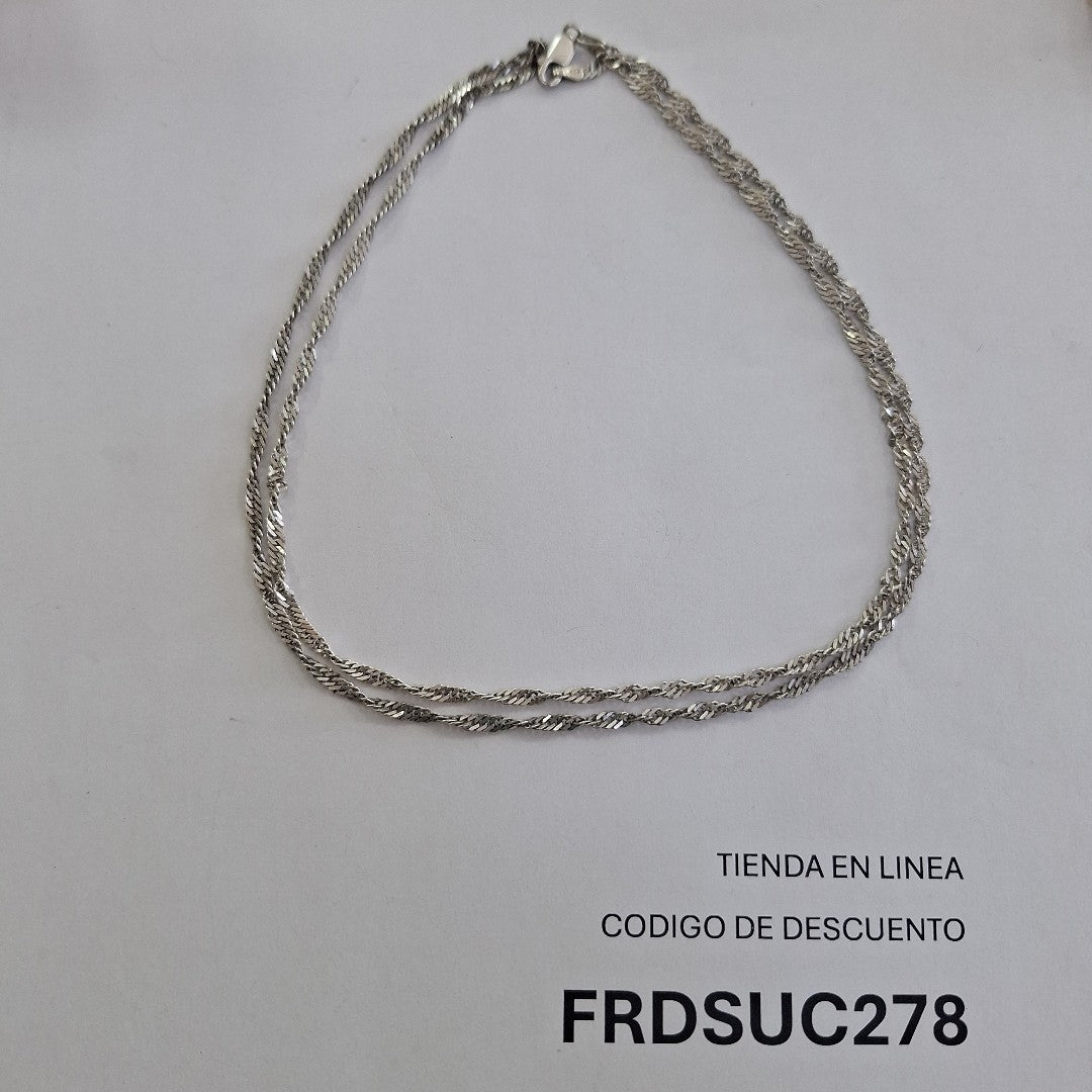 CADENA PLATA 9,30 GRMS (SEMINUEVO)