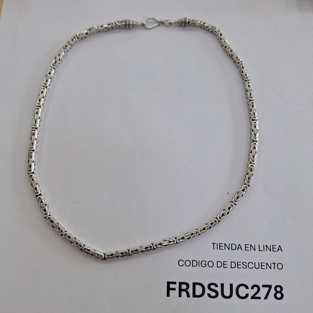 CADENA PLATA 37,10 GRMS (SEMINUEVO)