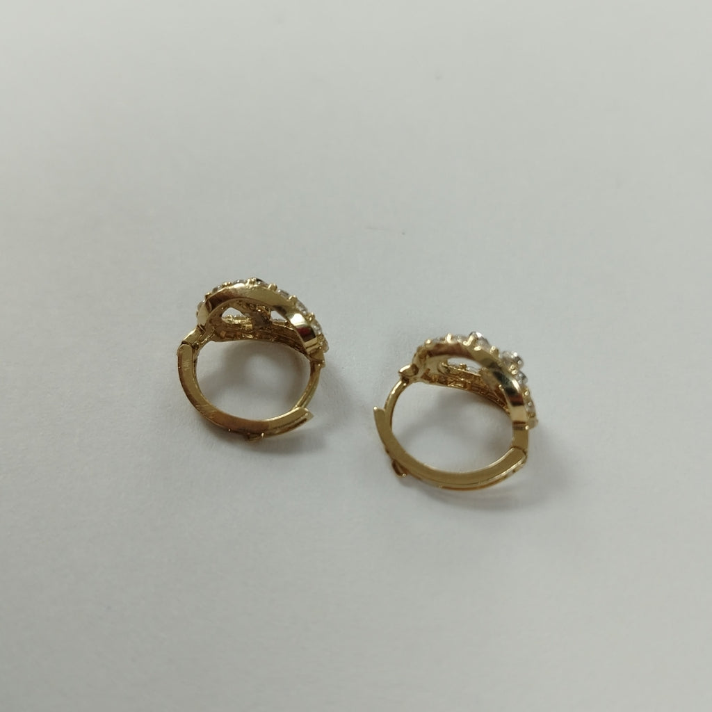 ARETES PAR ORO 14 K 2.1 GRMS (SEMINUEVO)