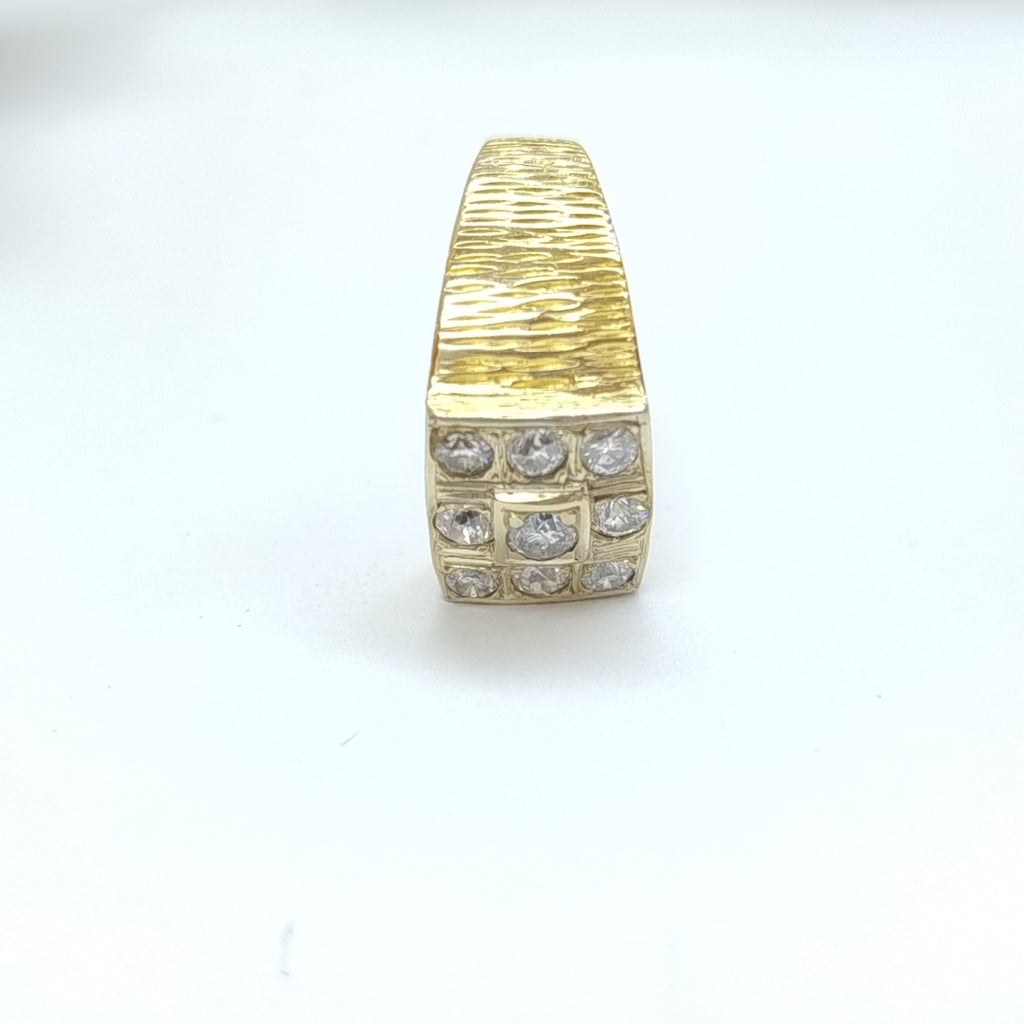 ANILLO ORO 14 K 10.6 GRMS (SEMINUEVO)