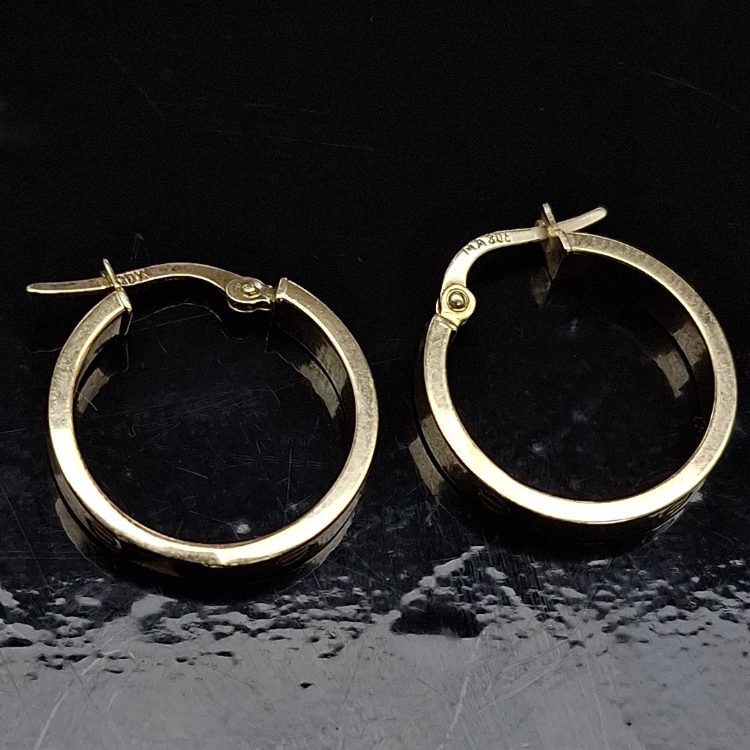 ARETES PAR ORO 8 K 3.3 GRMS (SEMINUEVO)