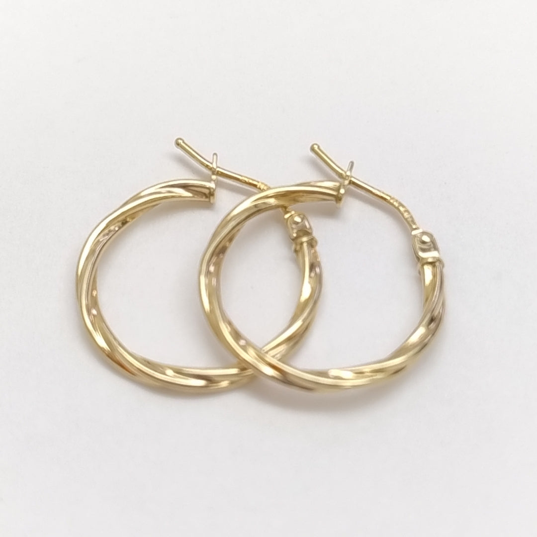 ARRACADAS PAR ORO 14 K 0.8 GRMS (SEMINUEVO)