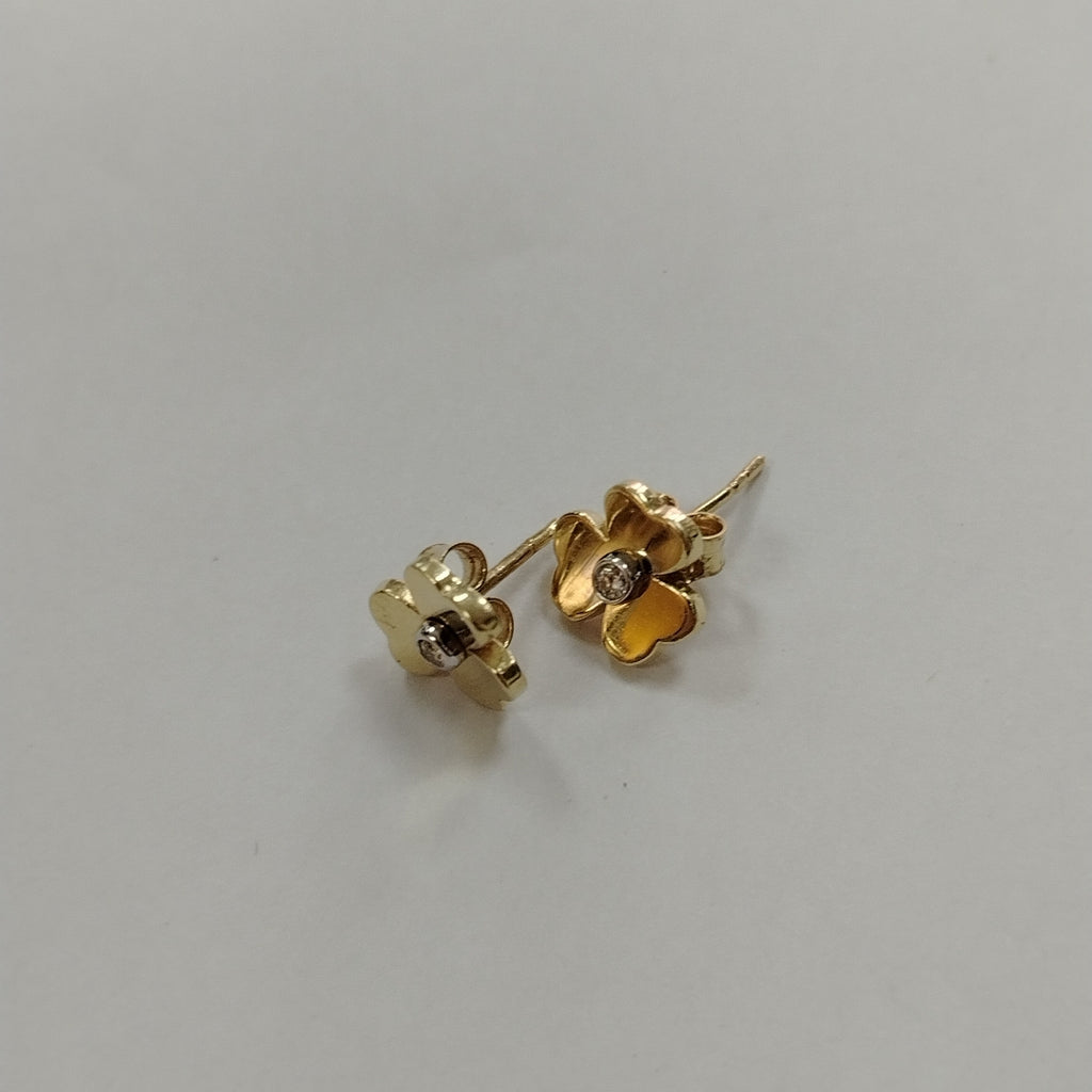 BROQUELES PAR ORO 14 K 1.6 GRMS (SEMINUEVO)
