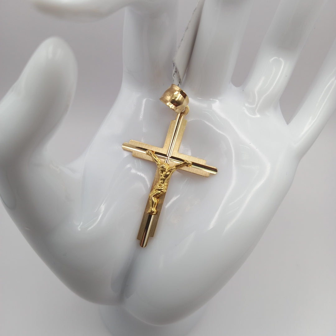CRUZ, DIJE ORO 14 K 3.7 GRMS (SEMINUEVO)