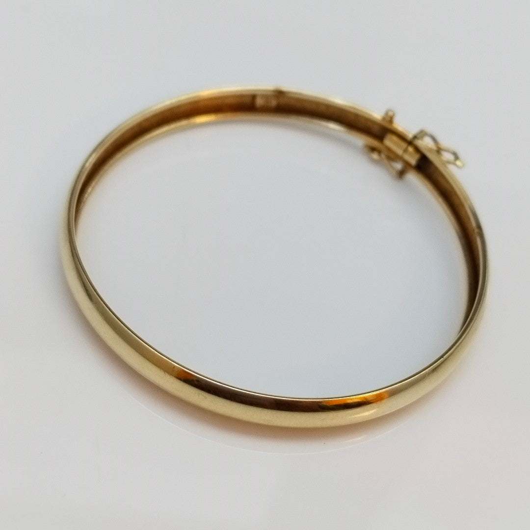 PULSERA RIGIDA ORO 14 K 10.7 GRMS (SEMINUEVO)