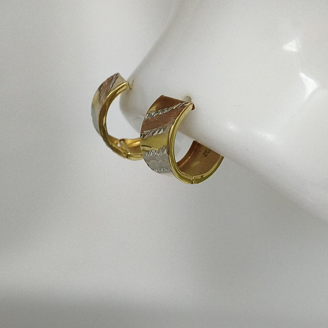 ARETES PAR ORO 10 K 2,60 GRMS (SEMINUEVO)
