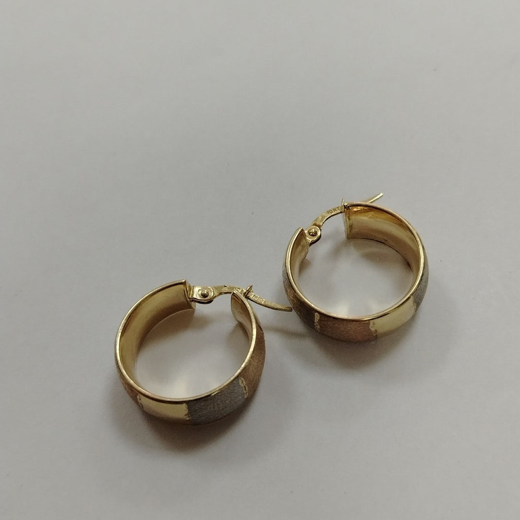 ARRACADAS PAR ORO 10 K 2.2 GRMS (SEMINUEVO)
