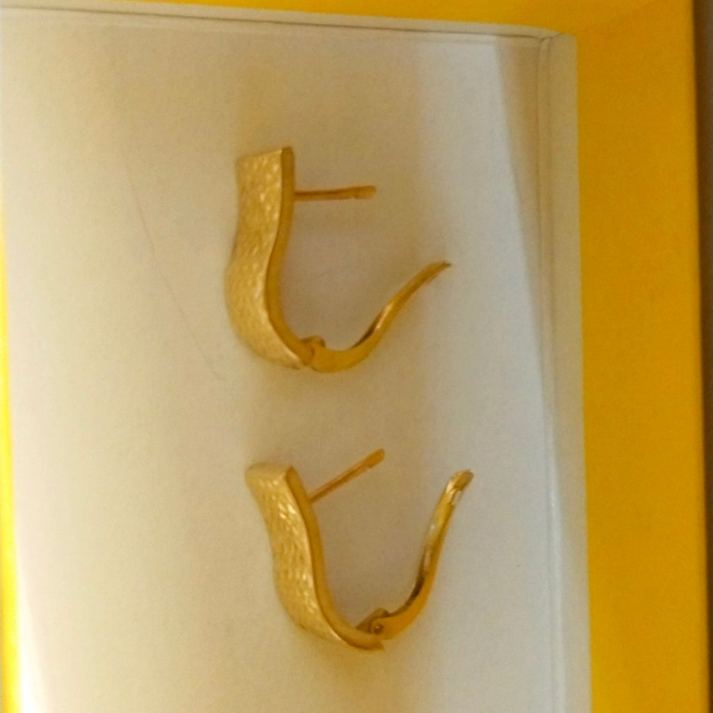 ARETES PAR ORO 10 K 1.8 GRMS (SEMINUEVO)