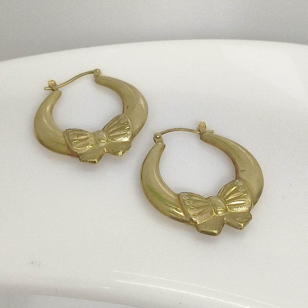 ARRACADAS PAR ORO 10 K 4,40 GRMS (SEMINUEVO)