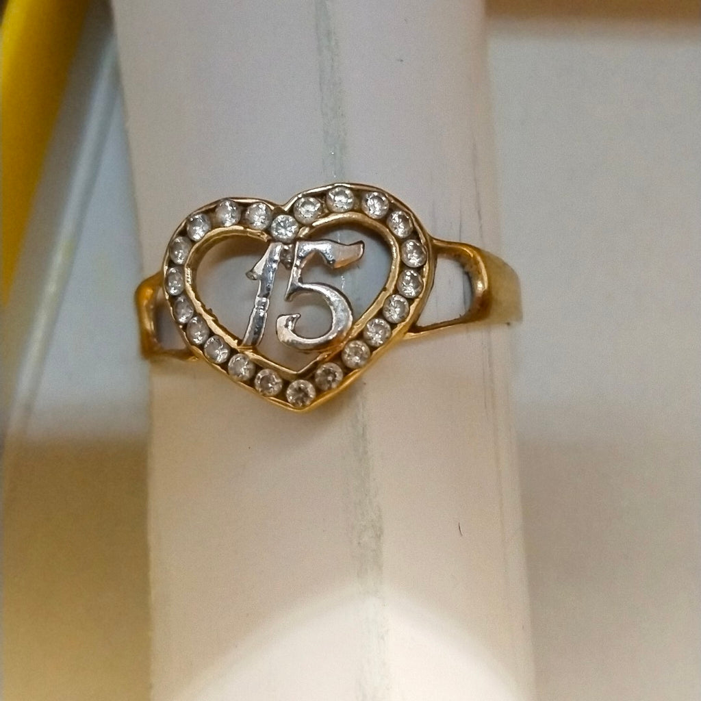 ANILLO ORO 10 K 1.1 GRMS (SEMINUEVO)
