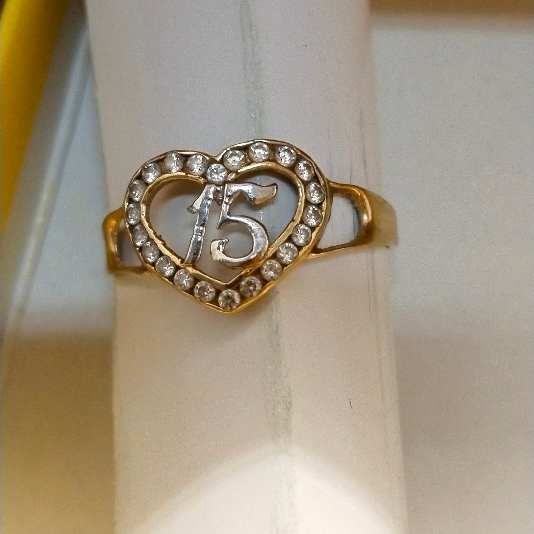 ANILLO ORO 10 K 1.1 GRMS (SEMINUEVO)