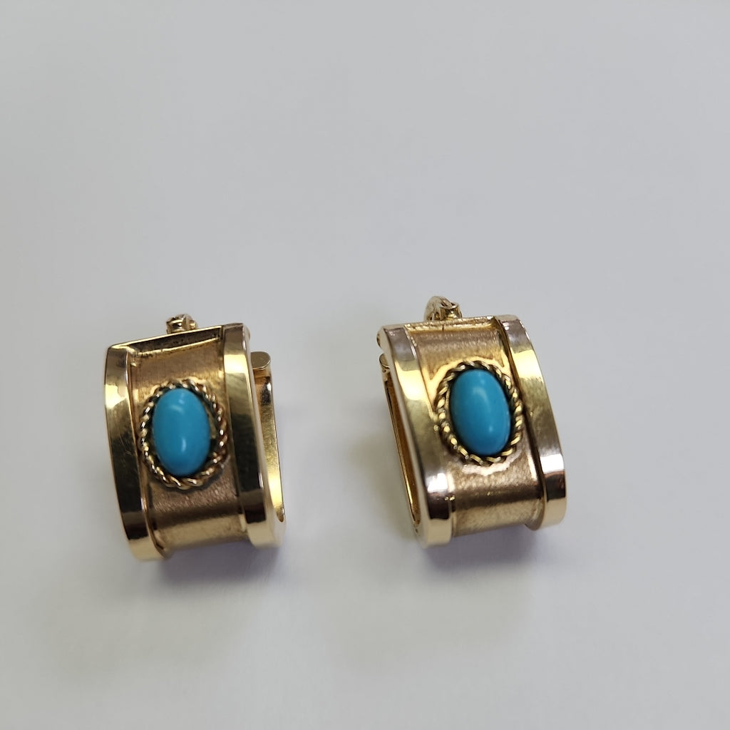 ARETES PAR ORO 14 K 4.3 GRMS (SEMINUEVO)