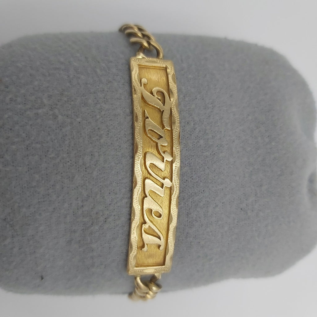 ESCLAVA ORO 14 K 20.8 GRMS (SEMINUEVO)