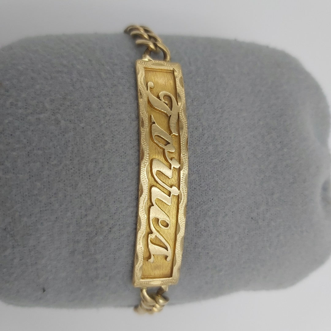 ESCLAVA ORO 14 K 20.8 GRMS (SEMINUEVO)