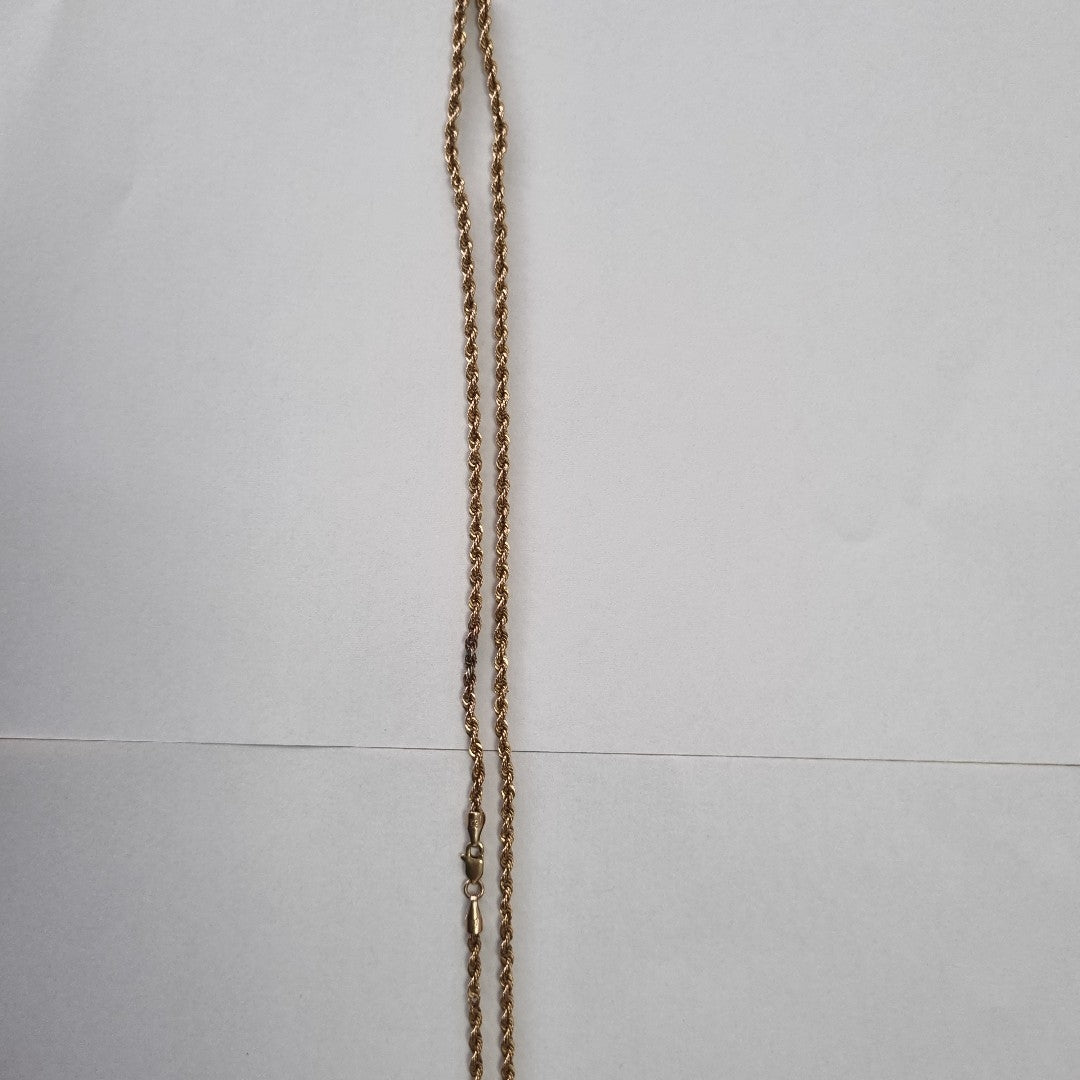 CADENA, DIJE ORO 10 K 4.4 GRMS (SEMINUEVO)
