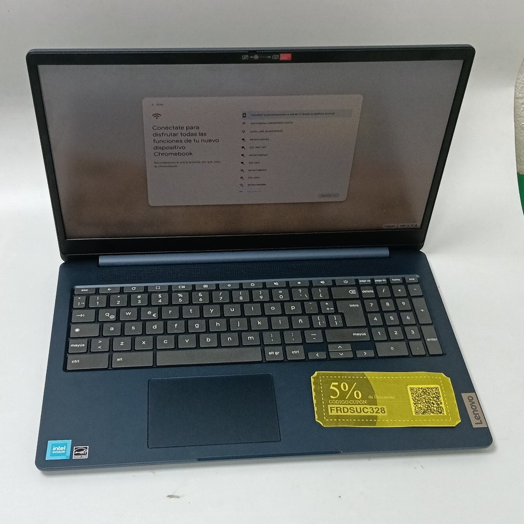 LAPTOP LENOVO IDEAPAD 3 CHROME 15IJL6 (2025) 128 GB SSD 8 GB RAM (SEMINUEVO)